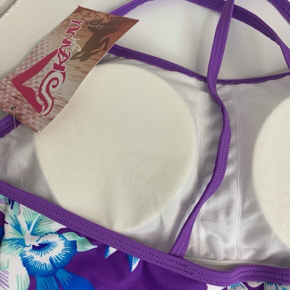 Kanu Surf Girls Melanie Beach Sport 2 Piece Tankini Swimsuit Size 14 UPF 50+ - Picture 13 of 13